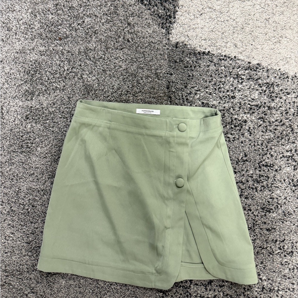 Peppermayo Olive Green Skirt